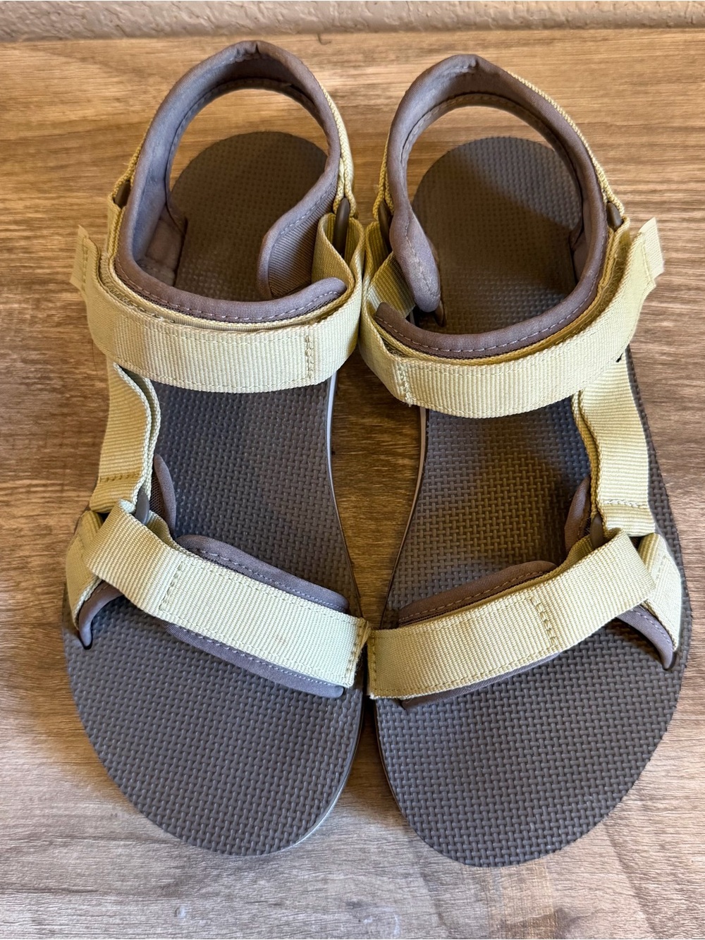 Teva Vibram Soles Universal Trail Sandals Womens Size 11 Sage Green - Picture 3 of 10
